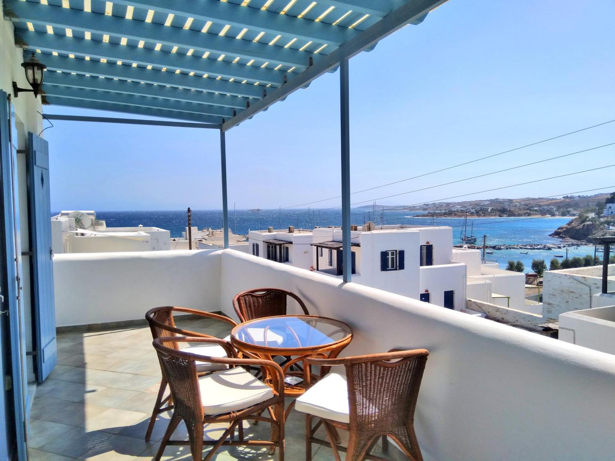 Villa Danae - Seaside Villa With Pool & Hot Tub Piso Livadi Eksteriør billede